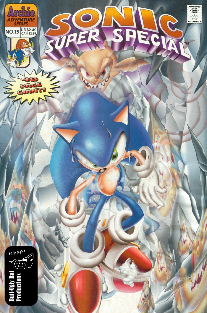 Sonic - Archie Adventure Series (Special) 2001a  Comic cover page